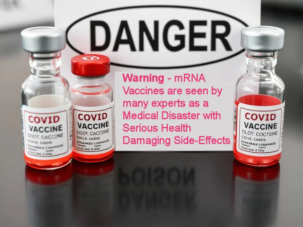 Danger - mRNA Vaccine mRNA Vaccines are seen by many experts as dangerous