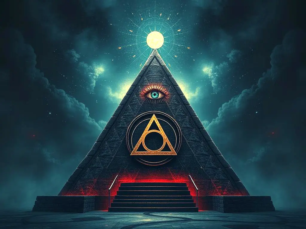 WEF Pyramid WEF Illuminati style Pyramid