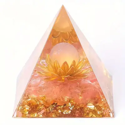 The Healing Power of a Rose Quartz Orgone Pyramids